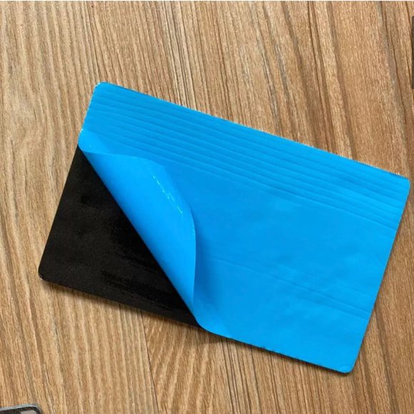 USA Embossed Glossy Metal Flag 3D Sticker for Cars, Trucks (Black ) 5"x3" - Picture 4 of 5